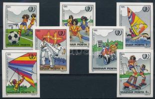 1985 Nemzetközi ifjúsági év vágott sor (4.000)