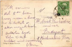 Przemysl 1915. Zerstörte Dritte Mai-Brücke / Zniszczony most 3. Maja / WWI K.u.K. military, destroye...