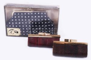 3 darab retro pénztartó erszény