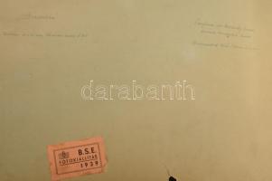 1939 Tarjánné Dvihally Anna (1907-1982): "Bucsuban", fotó kartonon, "B. S. E. Fotokiá...