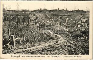 Przemysl, Das zerstörte Fort Pralkowce / Zburzony fort / WWI K.u.k. military (cut)