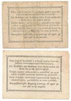 1849. 30kr "Kossuth bankó" (2x) T:VG
Adamo G103