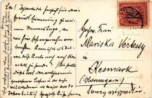 Przemysl, Ein zerschossenes und erstürmtes Aussenfort / Zniszczony przez artylerye i zdobyty fort / ...