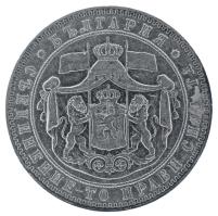 Bulgária 1884KB 5L Ag T:VF Bulgaria 1884. 5 Leva Ag C:VF