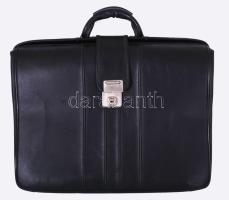 Bőr irattartó táska, 36x47 cm