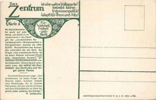 Republik / WWI German Anti-Entente powers mocking propaganda art postcard