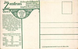 Wer ist Klüger? / WWI German Anti-Entente powers mocking propaganda art postcard