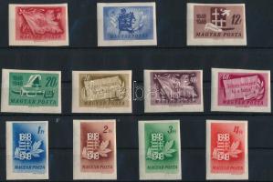 1948 Centenárium vágott sor (80.000)