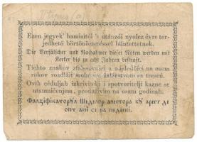 1849. 15kr "Kossuth bankó" T:F
Adamo G102