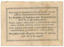 1849. 15kr "Kossuth bankó" T:F,VG
Adamo G102
