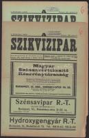 1935 Bp., A Szikvízipar X. évfolyamának több száma, hajtott