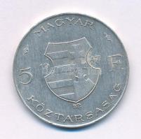 1947. 5Ft Ag "Kossuth" T:VF,F Adamo F8.1