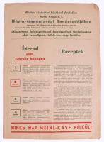 Meinl Gyula Rt. étrendek receptekkel, prospektusok, stb