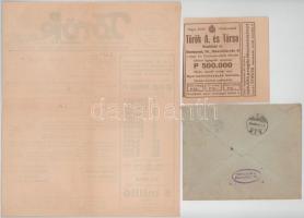 1935. "34. Magyar Királyi Osztálysorsjáték" 1. osztály egynyolcad sorsjegye "C",...