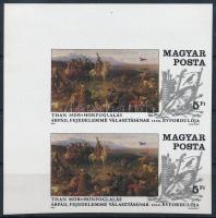 1989 Árpád fejedelemmé választásának 1100. évfordulója vágott ívsarki pár