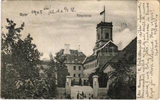 1905 Győr, Püspökvár. M. T. és F. I. Koch Willy (Rb)