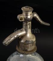 Dékány István Mohács szódásüveg, m: 30 cm