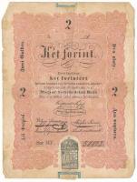 1848. 2Ft "Kossuth bankó" "MF. 58823" T:VG Adamo G106