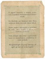 1848. 2Ft "Kossuth bankó" "MF. 58823" T:VG
Adamo G106