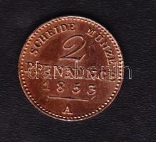 Német Államok/Poroszország 1853A 2Pf T:1