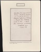 1867 Sir Rowland Hill (1795-1879) angol tanár, feltaláló, szociális reformer autográf levele, aláírásával // 1867 Autograph signed letter of Sir Rowland Hill (1795-1879) English teacher, inventor, social reformer