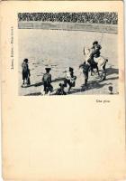 Barcelona, Una pica / bullfight (wet corner)