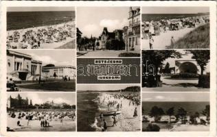 1963 Zinnowitz, Ostseebad / beach, cabins (EK)