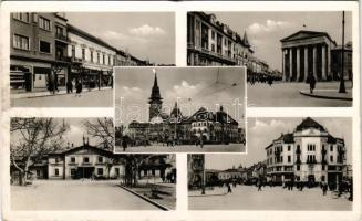 1942 Szabadka, Subotica; mozaiklap / multi-view postcard (gyűrődés / crease)