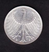 NSZK 1972G 5M Ag T:1/2 apró ph