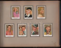 cca 1930 Constantin No. 23 Gold-Film-Bilder Album 2. Német cigarettakép gyűjtőalbum a kor híres szín...