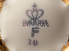 Bavaria teljesen aranyozott kávés / mokkás készlet, csészealjak nélkül, m. 18 cm