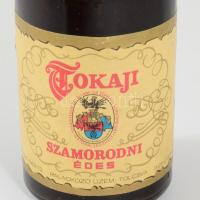 1973 Tokaji Szamorodni, bontatlan palack édes fehérbor, 0,25 l