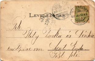 1906 Óverbász, Verbász, Vrbas; görögkeleti szerb templom. Ifj. Kohl Károly kiadása / Greek Orthodox ...