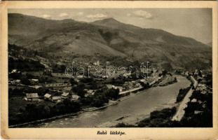 1939 Rahó, Rachov, Rahiv, Rakhiv; látkép. Központi drogéria kiadása / general view (EB)