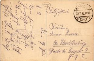 1918 Riga, Hafen / port (EK)