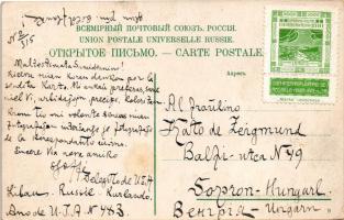 1912 Liepaja, Liepoja, Lipawa, Libau; Neue Badanstalt / spa, bathhouse, tram (EB)