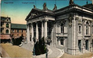 1912 Nagyvárad, Oradea; Szigligeti színház, kávéház / theatre, café (kopott sarkak / worn corners)