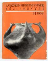 Veszprém Megyei Múzeumok Közleményei 8. Szerk.: Éri István. Veszprém, 1969, Veszprém Megyei Múzeumok Igazgatósága. Kiadói papírkötés, kopott, foltos borítóval. Megjelent 1000 példányban.