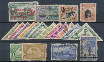 Libéria kis összeállítás stecklapon