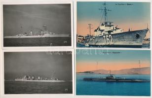 HADIHAJÓ - 55 db RÉGI képeslap / MILITARY NAVY - 55 pre-1945 postcards