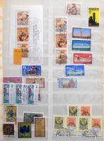 NSZK és zónák gyűjtemény 1991-ig sok postatisztával 17 lapos nagyalakú ABRIA berakóban