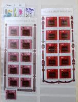 NSZK és zónák gyűjtemény 1991-ig sok postatisztával 17 lapos nagyalakú ABRIA berakóban