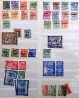 NSZK és zónák gyűjtemény 1991-ig sok postatisztával 17 lapos nagyalakú ABRIA berakóban