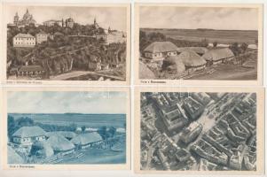 UKRAJNA - 49 db RÉGI megíratlan város és motívum képeslap / UKRAINE - 49 pre-1945 unused town and motive postcards