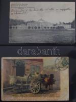 OROSZORSZÁG - 52 db RÉGI város képeslap albumban / RUSSIA - 52 pre-1945 town postcards in an album