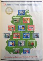 NDK szép gyűjtemény az 1945-1964 közötti időszakból sok jó kiadással, blokkokkal nagyalakú ABRIA alb...