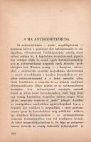 Székely Béla: Az antiszemitizmus és története. Budapest, (1936) A ,,Tabor" kiadása (Hungária Ny...