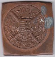 1956. "A Hazáért és a Szabadságért" bronz csegelyplakett