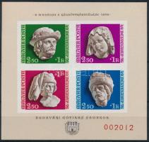 1976 Bélyegnap (49.) - A MABÉOSZ X. küldöttközgyűlése ajándék blokk, hátoldalán "A Magyar Posta ajándéka" felirattal (25.000)
