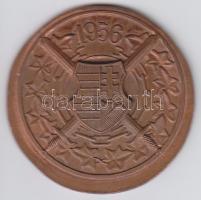 1956. "A Hazáért és a Szabadságért" bronz plakett